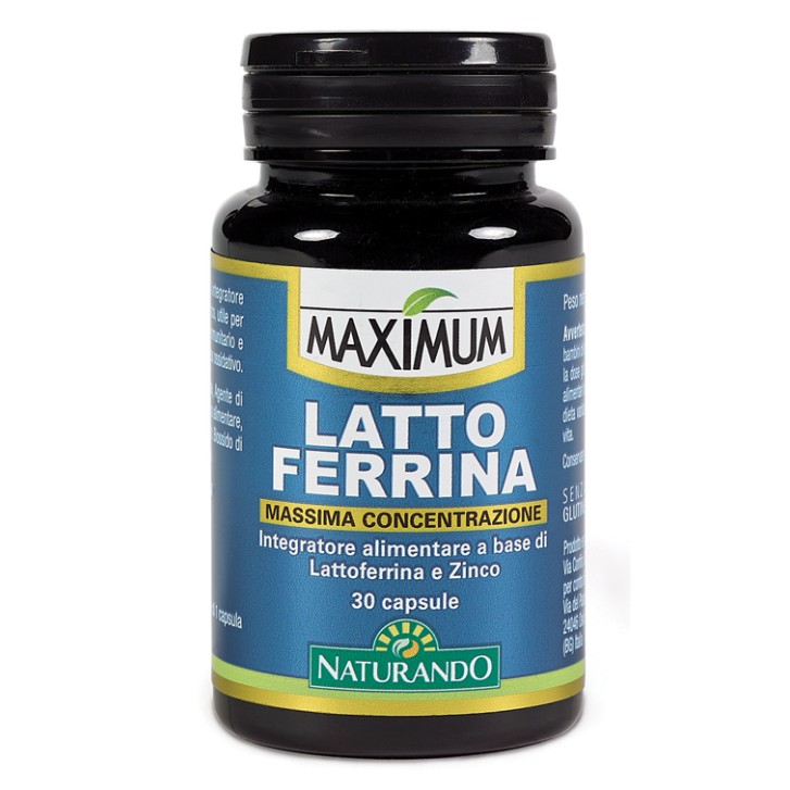 Maximun LATTOFERRINA integratore alimentare 30 capsule