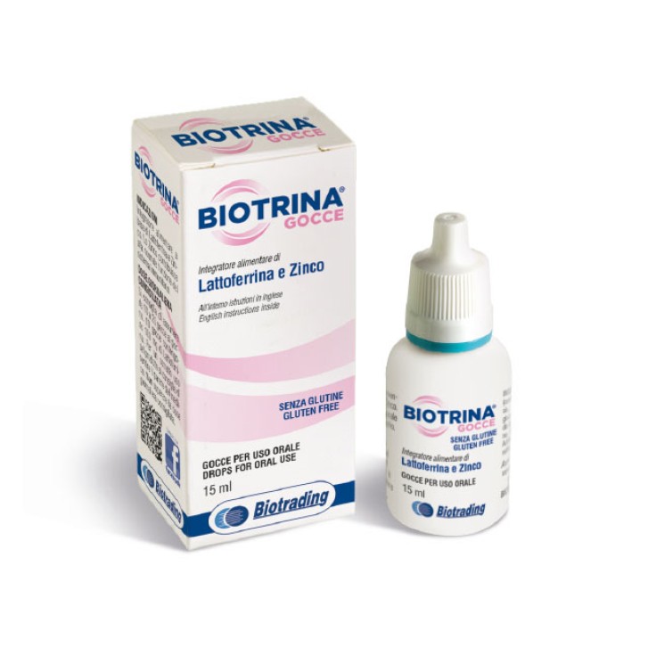 Biotrina gocce integratore a base di lattoferrina 15 Ml