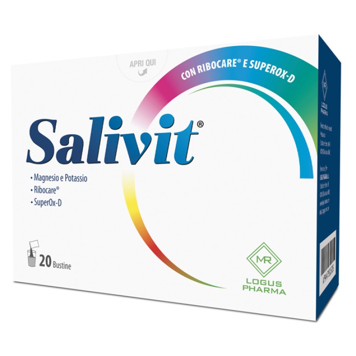 Salivit Integratore con Magnesio e Potassio 20 bustine