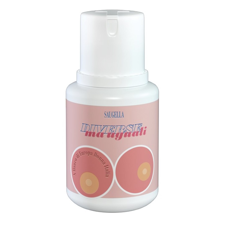 Saugella kit diverse ma uguali intimo & corpo 500 ml + 150 ml