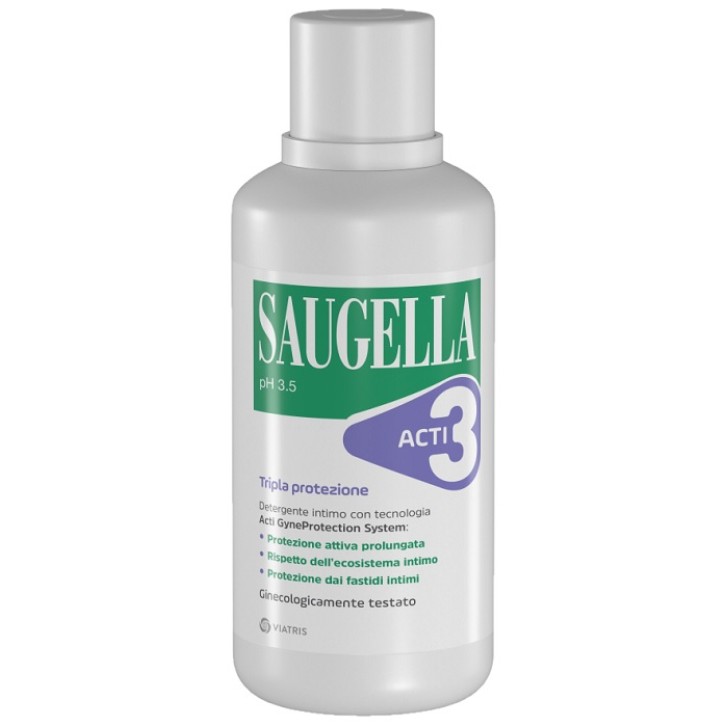 Saugella ACTI3 Detergente intimo 500 ml