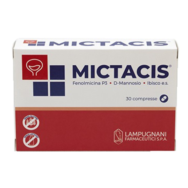 Mictacis Integratore per le vie urinarie 30 Compresse