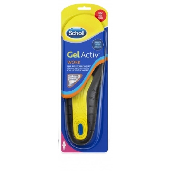 Scholl Gel activ work Donna soletta per scarpe