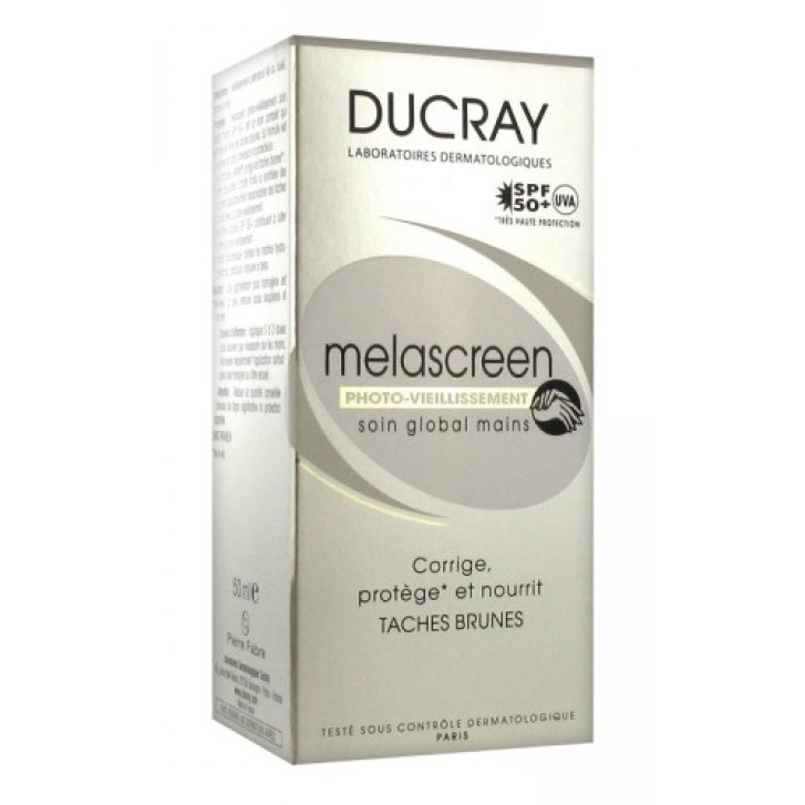 Ducray Melascreen Crema Mani Antimacchie SPF 50+ 50 Ml