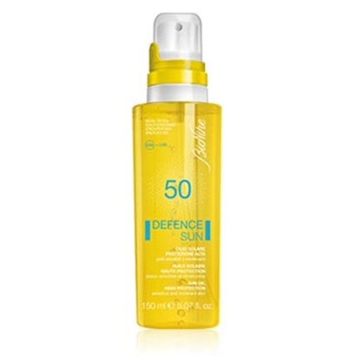 Bionike Defence Sun Olio Solare SPF 50 Pelle Sensibile e Intollerante 150 ml