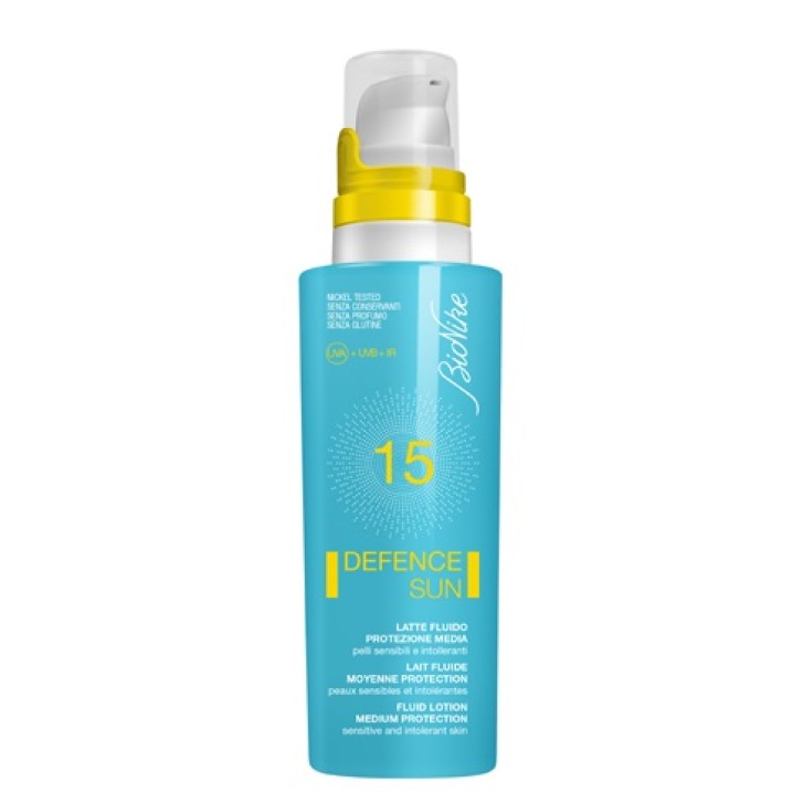 Bionike Defence Sun Latte Fluido SPF 15 Protezione Media 125 ml