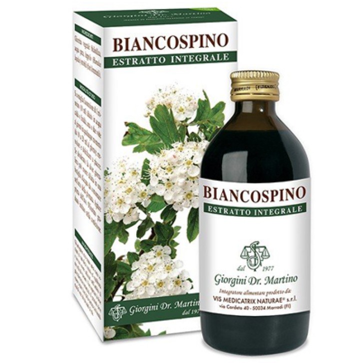 Giorgini Biancospino Estratto Integrale Integratore Per il Cuore 200 ml