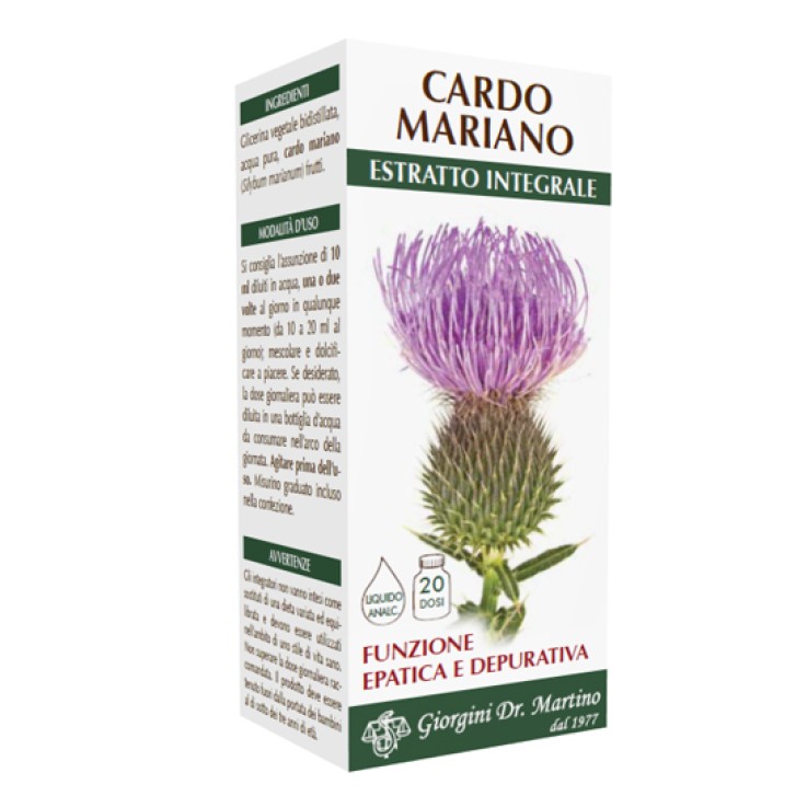 Giorgini Cardo Mariano Estratto Integrale Integratore Antiossidante 200 ml