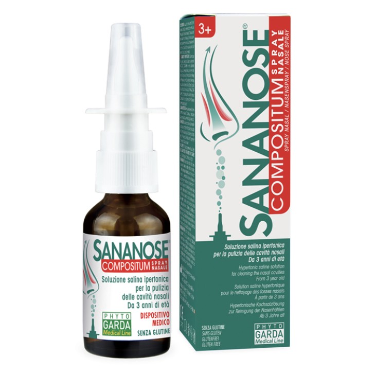 Phyto Garda Sanagol Compositum Spray Nasale Decongestionante 15 ml