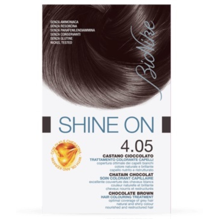 Bionike Shine On 4.05 Castano Cioccolato Trattamento Colorante Capelli