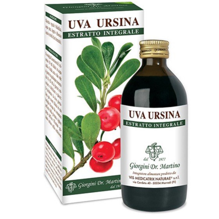 Giorgini Uva Ursina Estratto Integrale integratore drenante 200ml