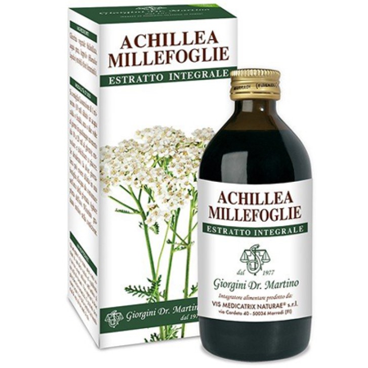 Giorgini Achillea Millefoglie Estratto Integrale integratore ciclo mestruale 200ml