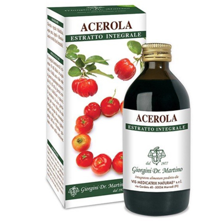 Giorgini Acerola Estratto Integrale integratore ricostituente 200ml