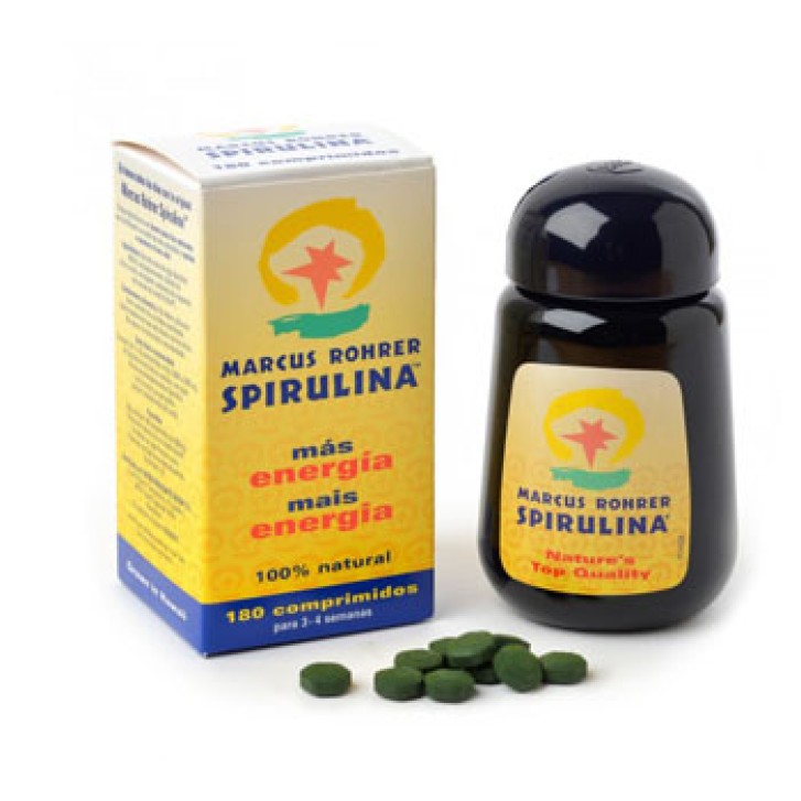 Spirulina Marcus Rohrer barattolo da 180 compresse