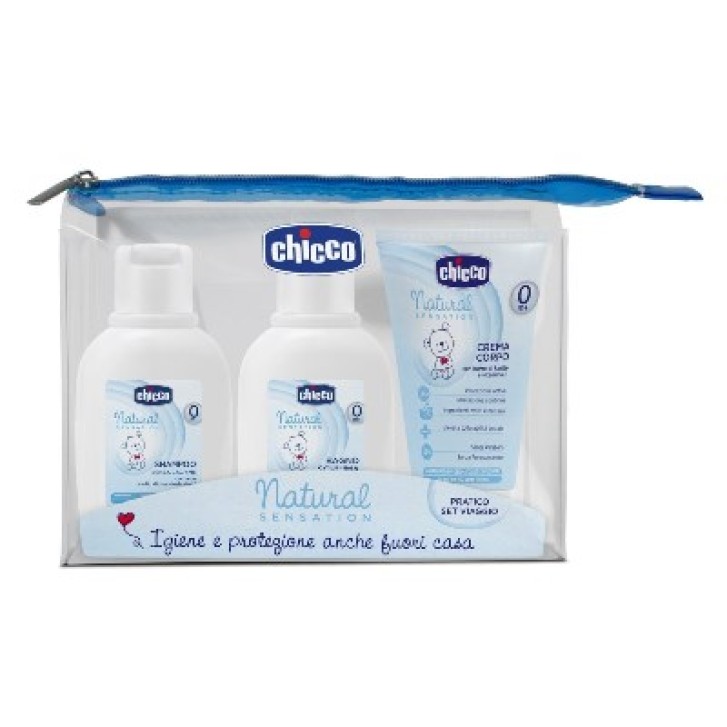 CHICCO NATURAL SENSATION SET da VIAGGIO