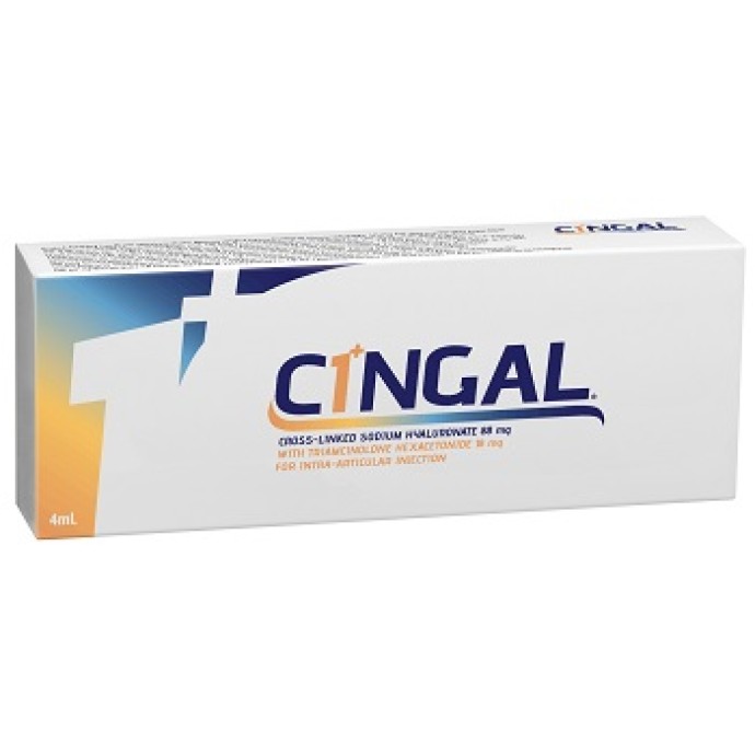 Cingal siringa preriempita di acido ialuronico 4 Ml