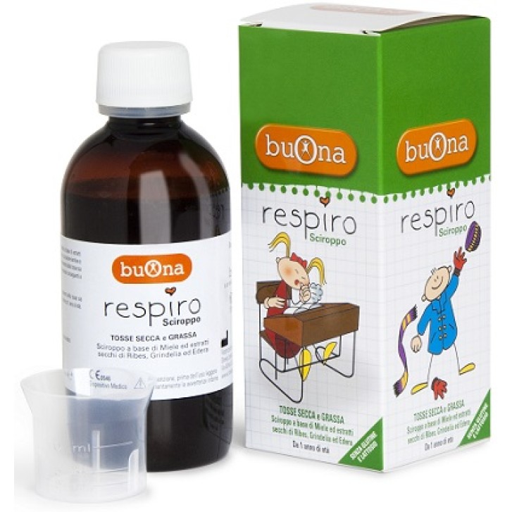 Buona respiro sciroppo per bambino 140 Ml