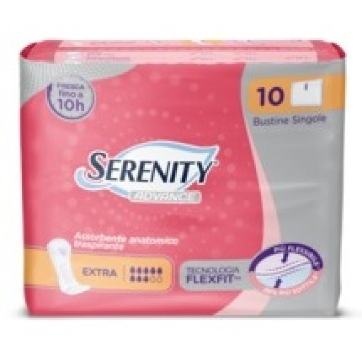 Serenity Advance assorbente anatomico Extra 10 pezzi