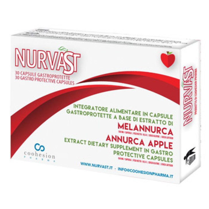 Nurvast Integratore a base di mela annurca 30 capsule