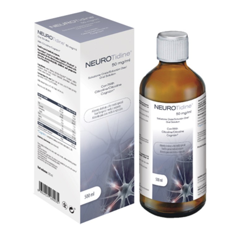 Neurotidine integratore per nervo ottico 500 ml