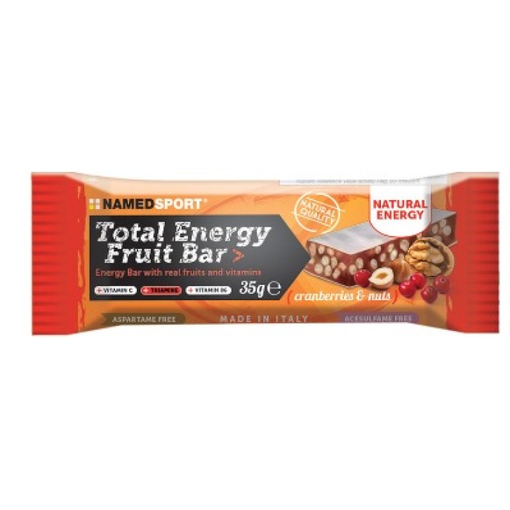 NamedSport Total Energy Fruit Bar Barretta Mirtillo/Noci 35 gr