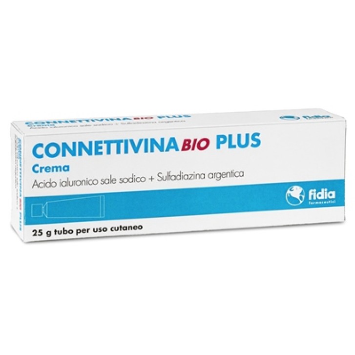 ConnettivinaBio Plus Crema Dermatologica Trattamento Piaghe e Ulcere 25 g