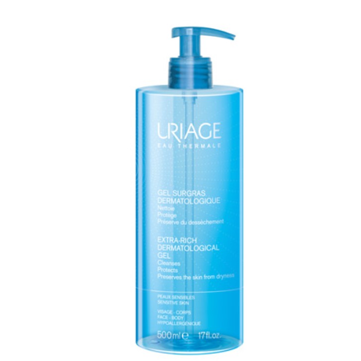 Avne Eau Thermale Uriage Gel Surgras Dermatologico Detergente Pelle Sensibile 500 ml