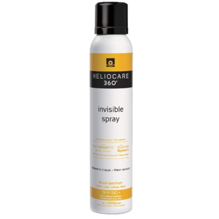 Heliocare 360 Invisible Spray fotoprotettore SPF 50 200 ml