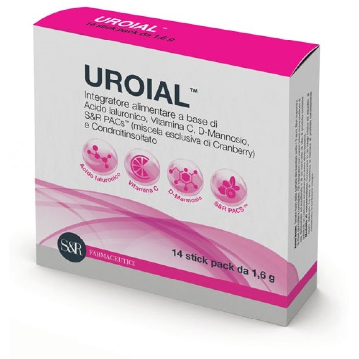 Uroial Integratore per cistite e vie urinarie 14 bustine