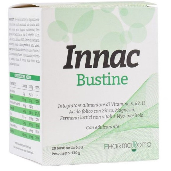 Innac integratore multivitaminico con acido folico 20 Bustine