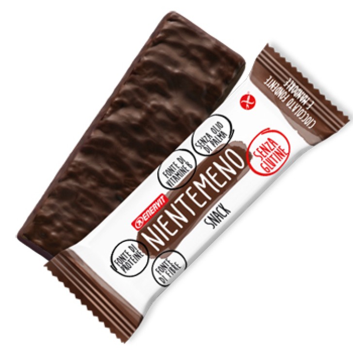 Enervit NienteMeno barretta fiocchi di riso gusto mandorle e cioccolato 3 pezzi 33 gr