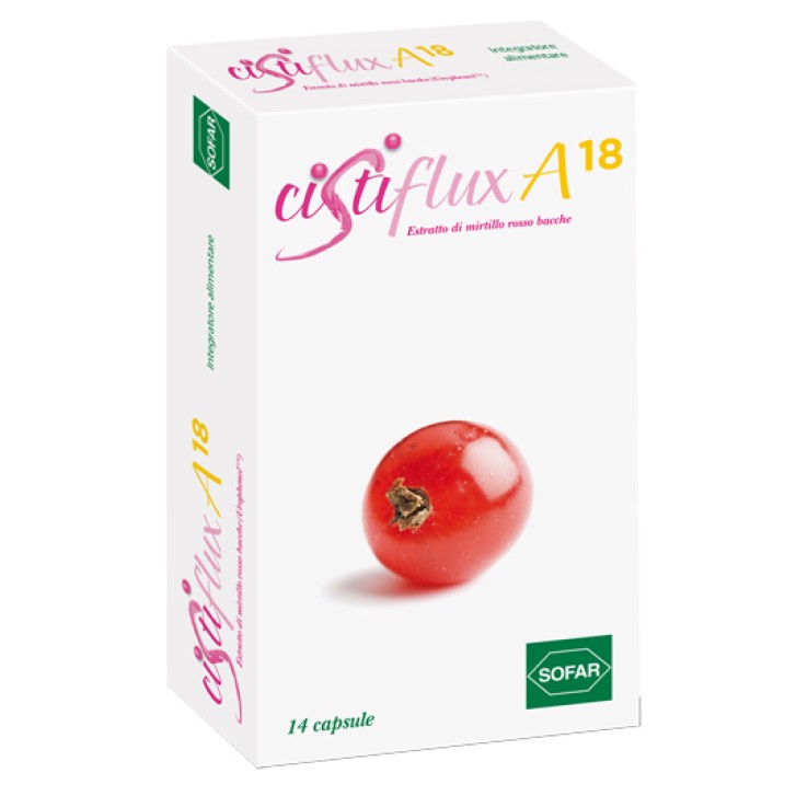 CiStiflux A 18 integratore alimentare per le vie urinarie 14 capsule