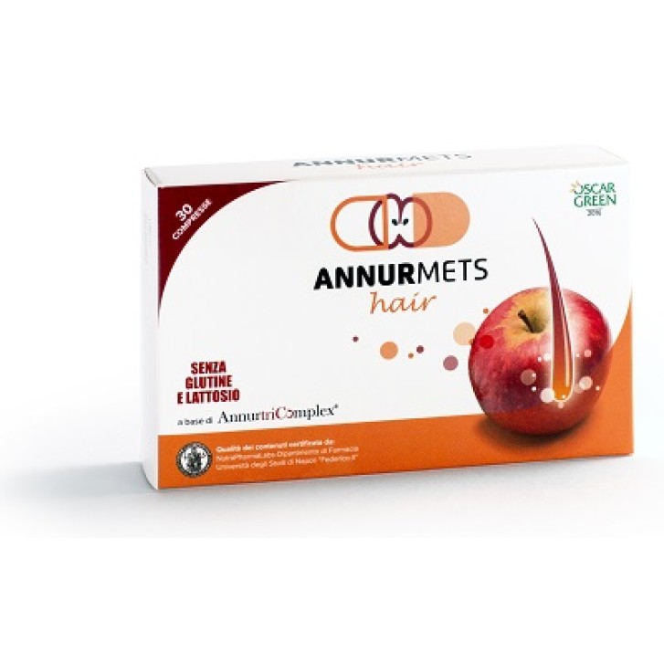 Annurmets Hair integratore per capelli 30 capsule