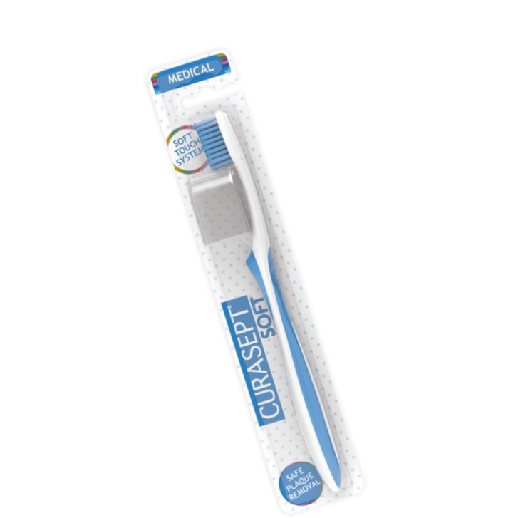 Curasept Soft  Spazzolino Medical Azzurro 1 pezzo