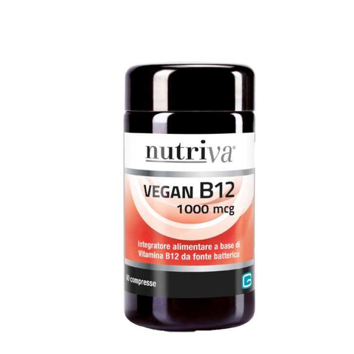 Nutriva Vegan B12 Integratore di vitamina B12 60 compresse