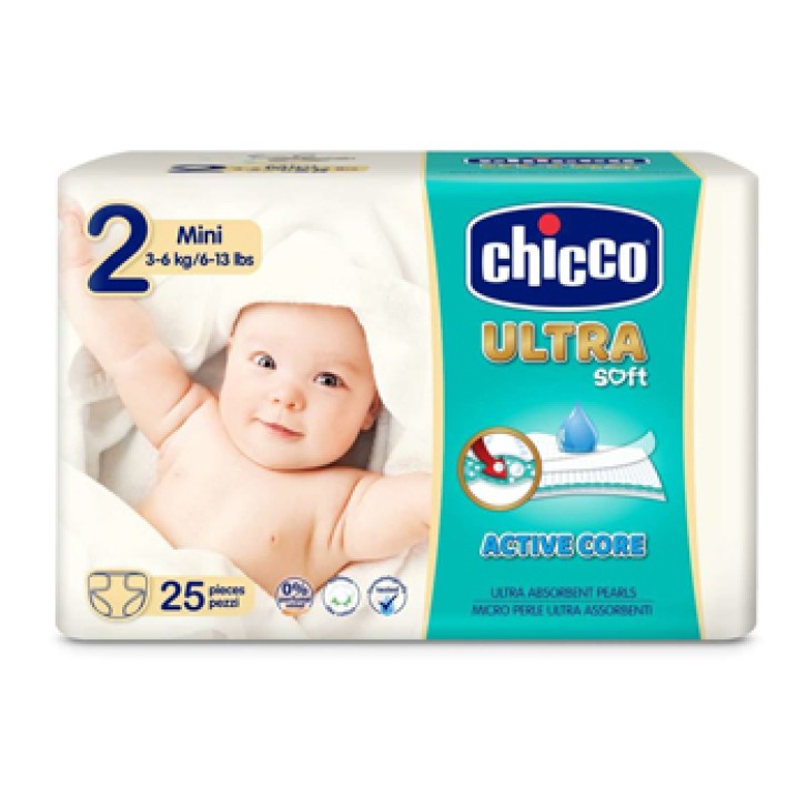 Chicco Pannolino ultra mini 25 pezzi 3-6 kg