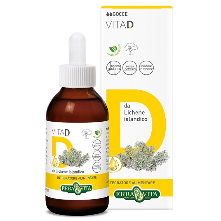 Erba Vita D Gocce Integratore Vitamina D 50 ml