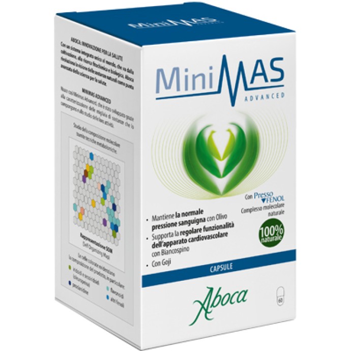 Aboca Minimas Advanced integratore per la pressione arteriosa 60 Capsule