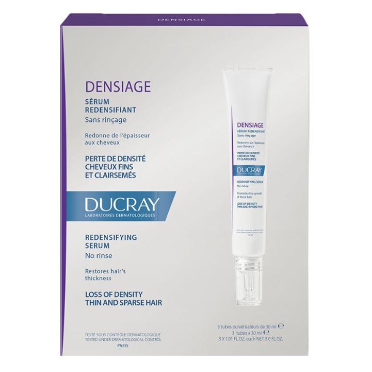 Ducray Densiage Siero Ridensificante Senza Risciacquo 3x30 ml