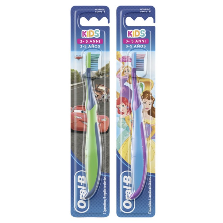 Oral B Kids Spazzolino Cars&Principesse 3-5 anni