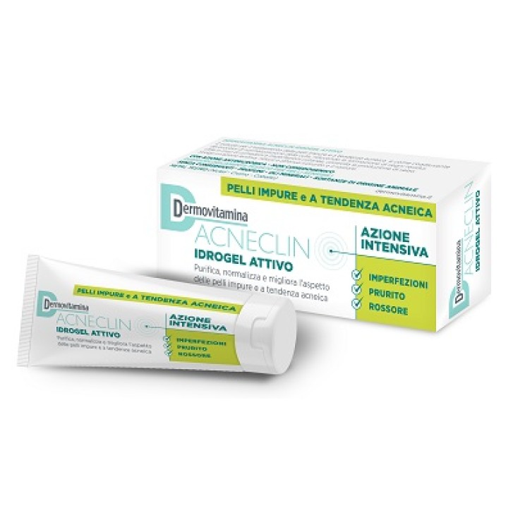 Dermovitamina Acneclin Idrogel Attivo Trattamento Acne 40 ml