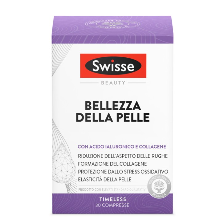 Swisse Bellezza Della Pelle Integratore Acido Ialuronico 30 Compresse