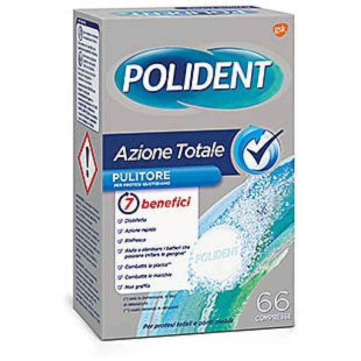 Polident Azione Totale 66 compresse