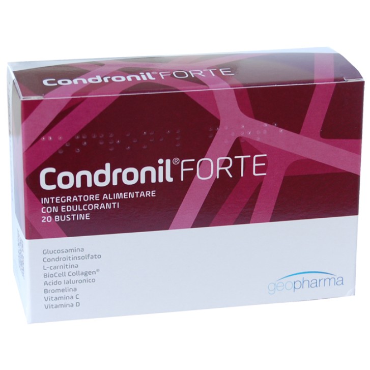 Condronil forte integratore per la cartilagine 20 bustine