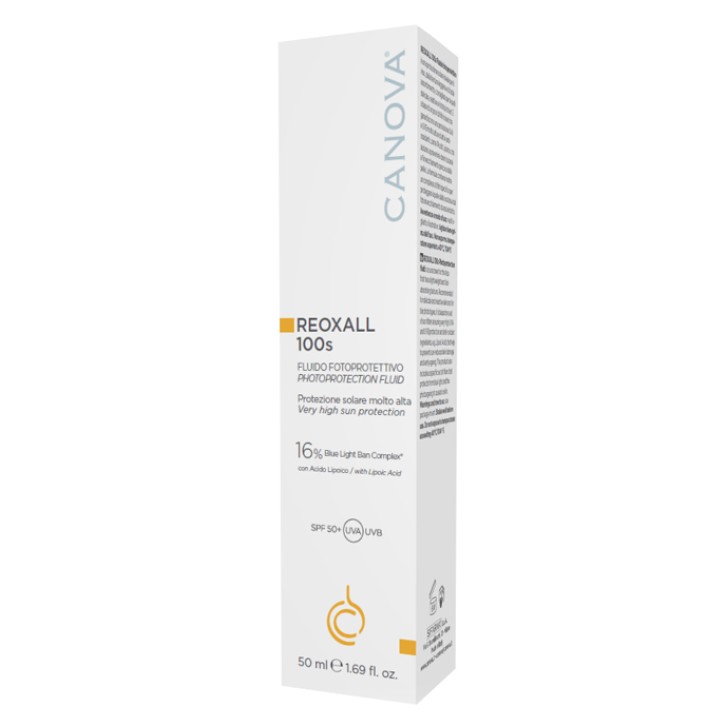 Pergarm Reoxall Fluid Emulsione Solare Viso e Corpo SPF 50+ 125 Ml