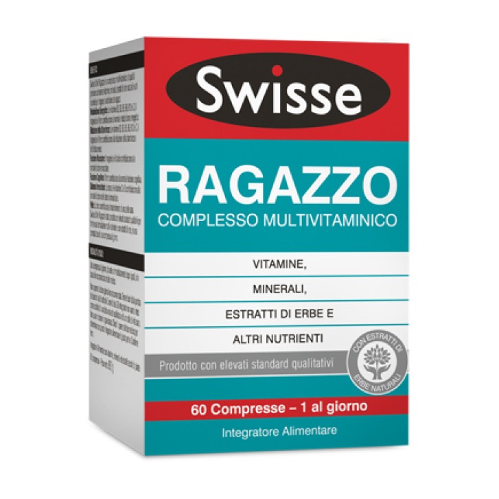 Swisse Ragazzo Integratore Multivitaminico 60 Compresse