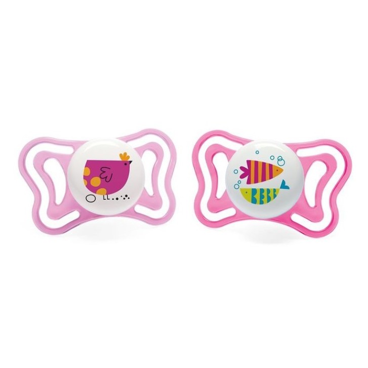 CHICCO SUCCHIETTO LIGHT bimba in silicone 16-36 mesi 2 PEZZI