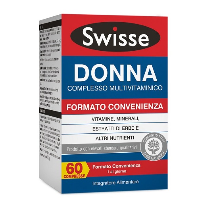 Swisse Donna Integratore Multivitaminico 60 Compresse