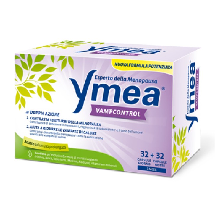 Ymea Vamp Control Integratore per la menopausa 64 Capsule