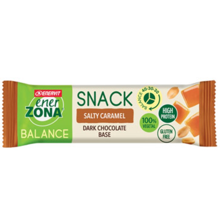 Enervit EnerZona Balance Snack Salty Caramel barretta caramello salato 33 gr